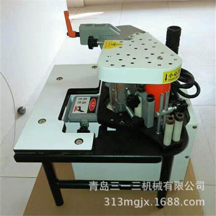 厂家直供手动封边机双面涂胶无极变速异性曲直线封边机