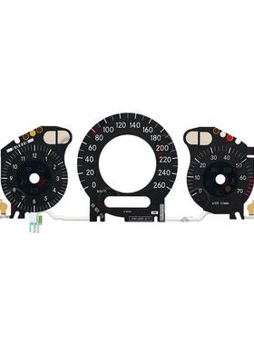 奔驰W211仪表纸黑色，260转速