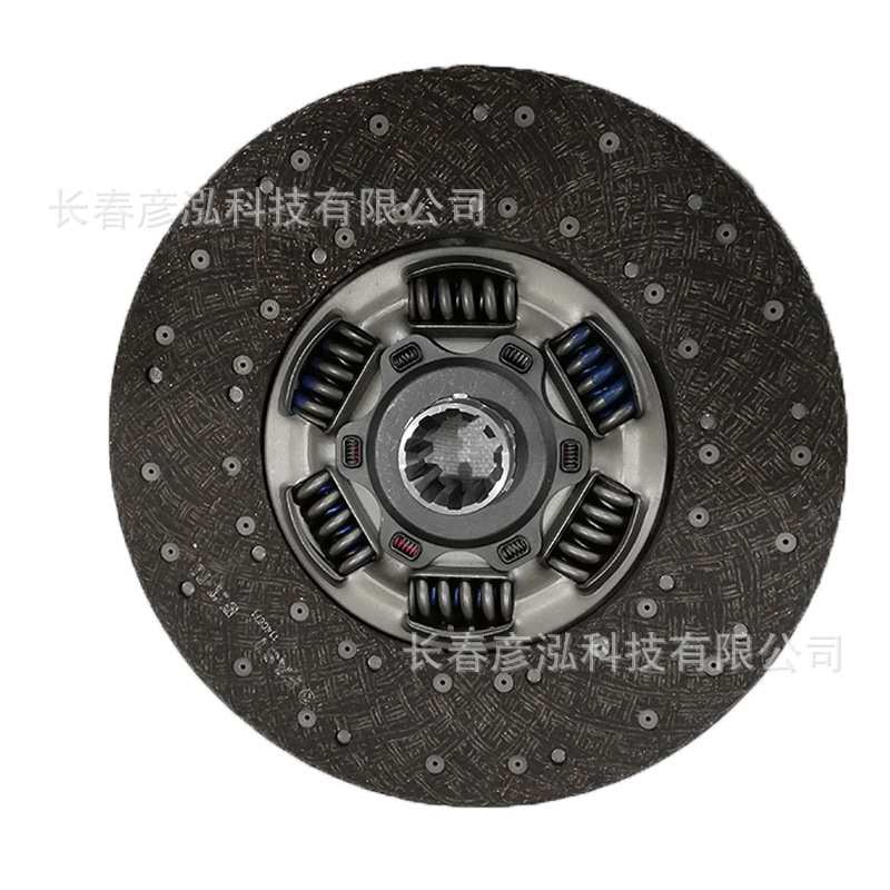 430大孔离合器片j6离合器摩擦片厂家销解放在线长春彦泓汽车配件