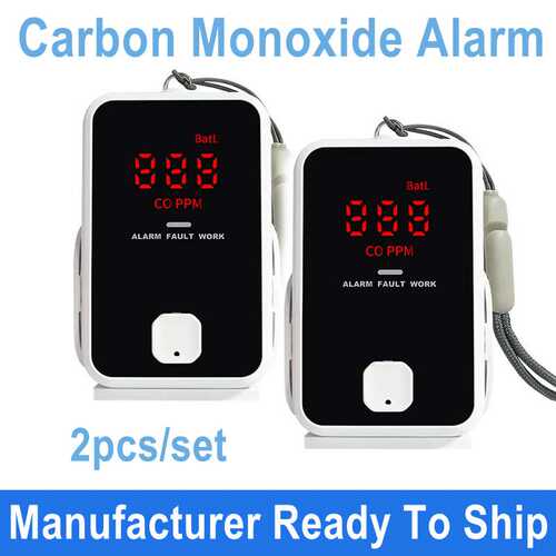 Portable CO Detectors Carbon Monoxide Alarm