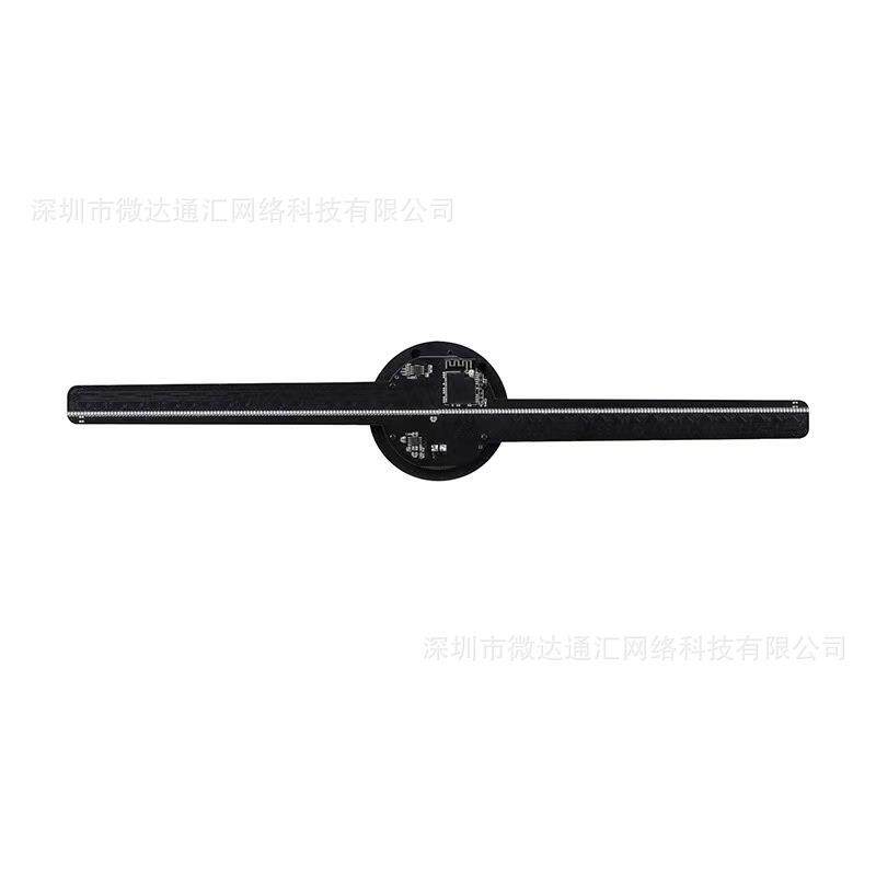 跨境爆款新升级版裸眼3d全息风扇屏HOLOGRAM LED FAN透明屏展工厂