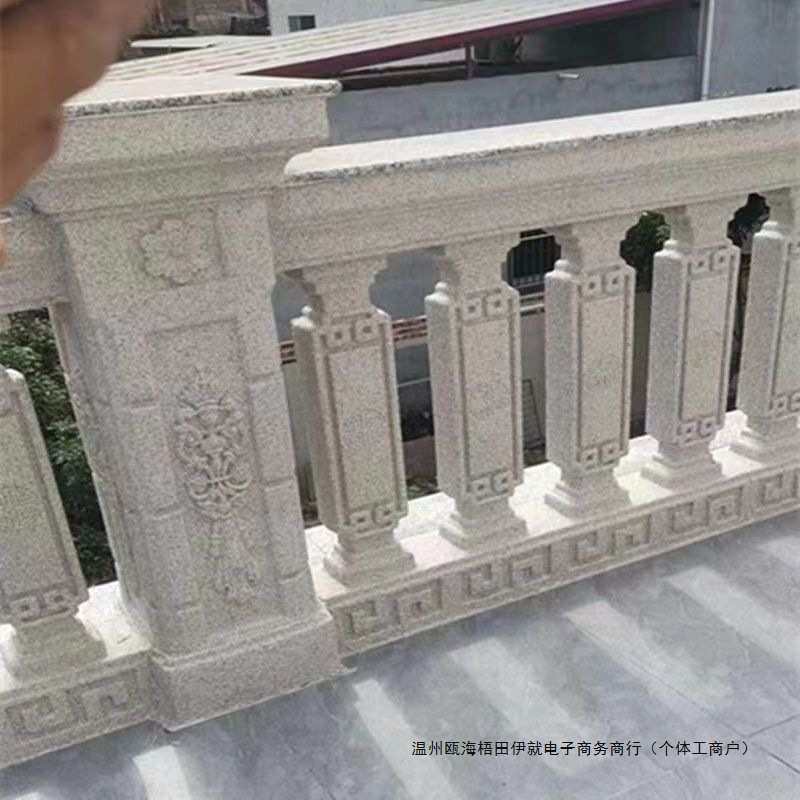 阳台中式栏杆模具围栏护栏花瓶柱模具庭院扶手护栏罗马柱全套成品图片