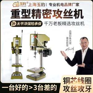 玉豹台式攻丝机家用小型工业级丝攻机电动攻牙机套丝螺纹SWJ