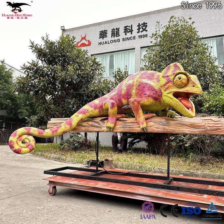 29年仿真恐龙生产厂家仿真变色龙 动物园展览馆仿真动物