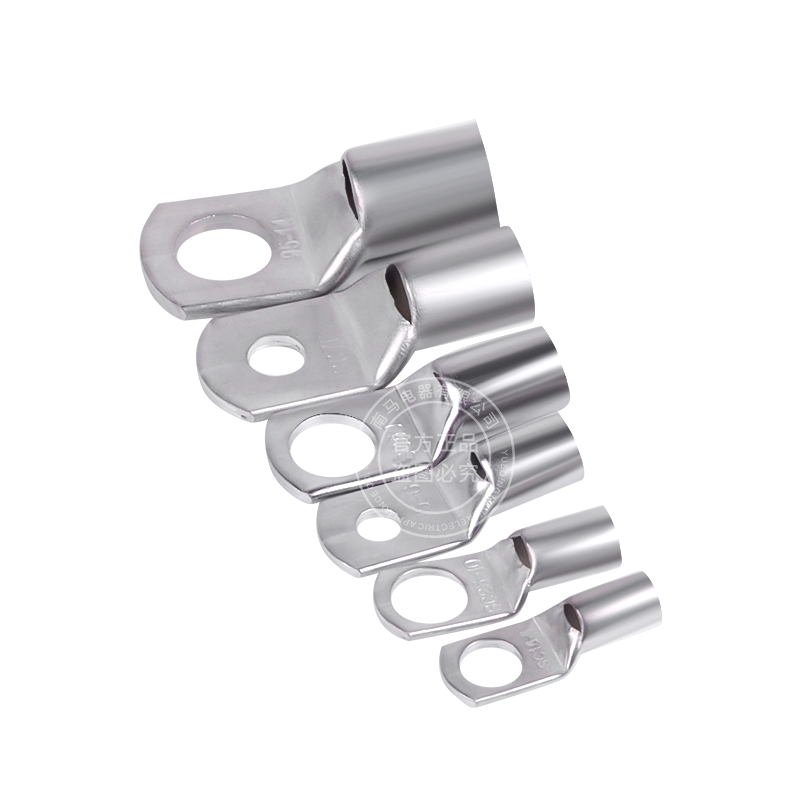 冷压端子SC窥口接线m端子线鼻子线耳SC10-6铜接头铜鼻子接线端子