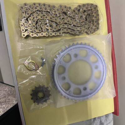 适用暴锋眼CB190R猛鸷190X战鹰CBF190R鸷道190SS套链链轮油封链条