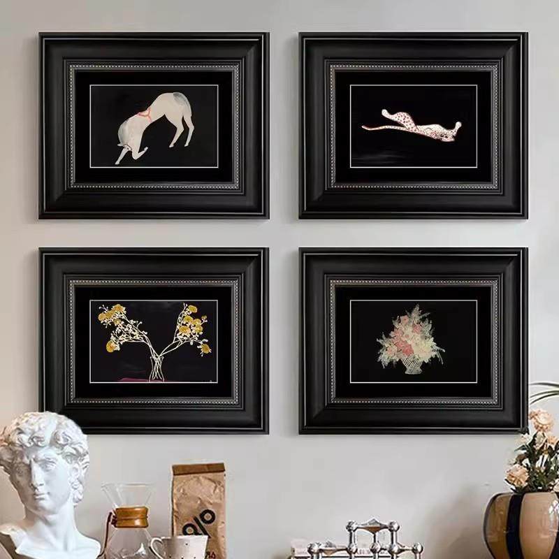 繁花似锦常玉中古小众法式复古装饰画卧室餐厅工作室样板房挂画,清洗/食品/商业设备,风口/风叶/风机配件,淘宝优惠券,粉丝福利购,淘宝优惠卷