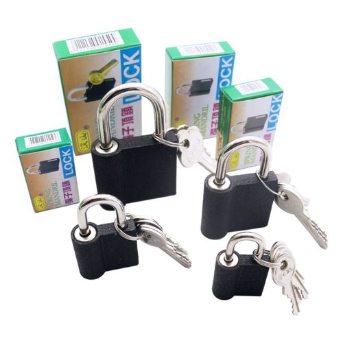 铁挂锁锁头大门锁小锁钥匙防盗锁子柜子宿舍小号通用型锁具门锁