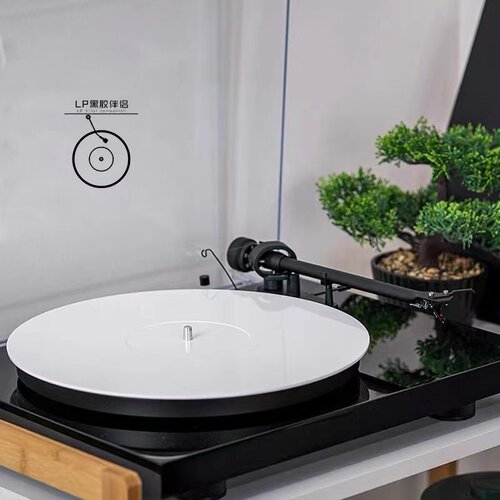 12寸亚克力黑胶唱片垫唱盘垫12寸黑胶LQP唱机垫唱盘通用款