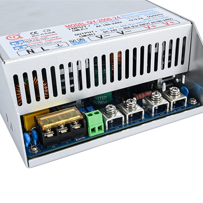 24v2000w电源24V80As开关电源 220V变24V2000W带PFC大功率直流电