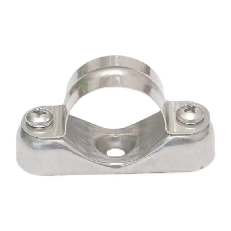 304不锈钢离h墙码元宝卡马鞍卡管卡管夹支架固定骑马卡20-25-32mm