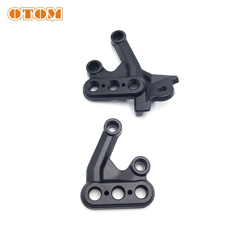 虬龙轻蜂S脚蹬支架 轻蜂X电动越野自行车配件-左右脚踏底座