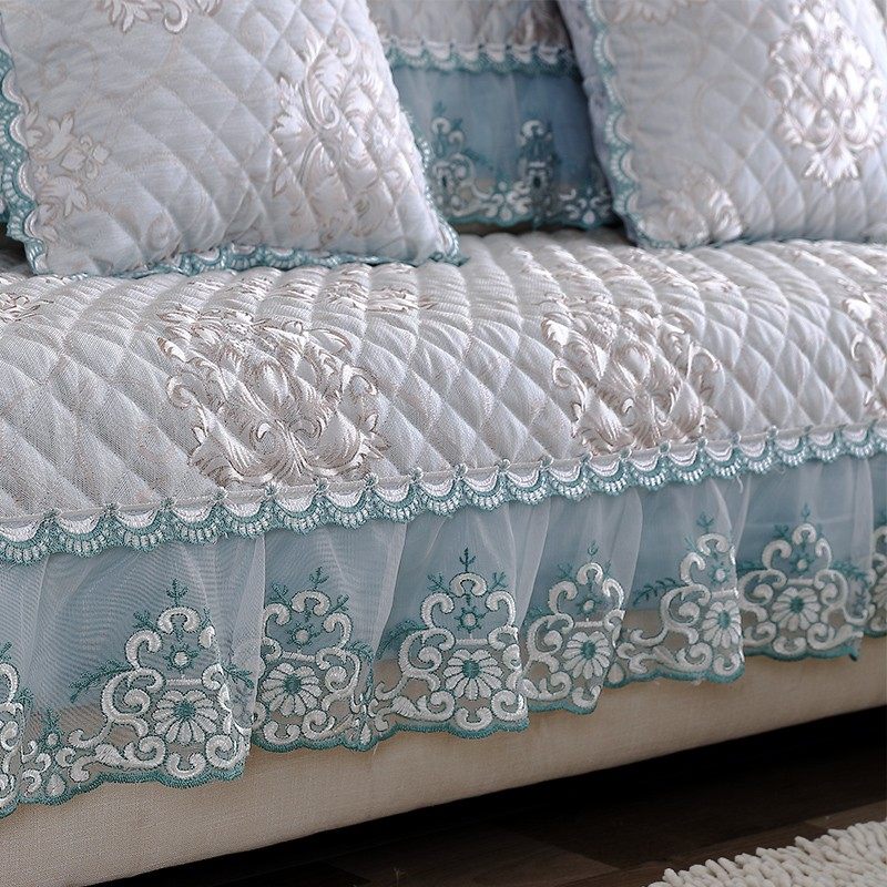 欧式沙发垫布艺防滑四季通用简约现代沙发M套全包罩巾定做全盖夏