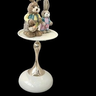 床头柜边几创意小主卧室铁艺沙发小蛮腰55cm高茶几可爱公寓迷你型