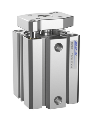 气动小型三轴三杆带导杆气缸TACQ 12/16/20/25/32/40/50/63-5x10S