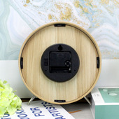 时钟摆件客厅台式 台钟摆放坐钟 钟表创意大号座钟家用摆钟桌面时尚