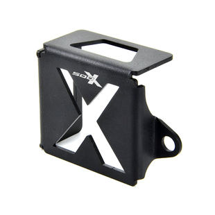 F改装 适用凯越525X 400x 不锈钢后刹车油杯罩油壶盖保护盖 500X