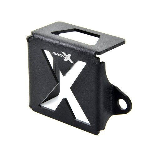 适用凯越525X 500X F 400x F改装不锈钢后刹车油杯罩油壶盖保护盖