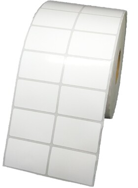 铜版纸不干胶45 35mm 35x45横版竖版 空白条码纸4.5x3W.5 铜版贴