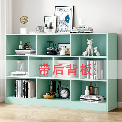 书架落地大容量多层创意艺术儿童书架子收K纳架卧室书柜学生绘本