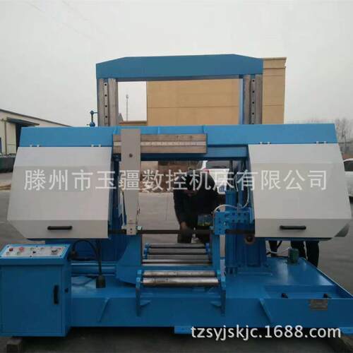 龙门卧式带锯床GB4280双立柱锯床GT4280重型带锯床金属带锯床