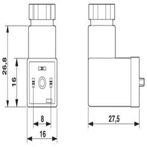 菲尼克斯SACC-VB-3CON-M12/C-1L-SV 230V - 1452288