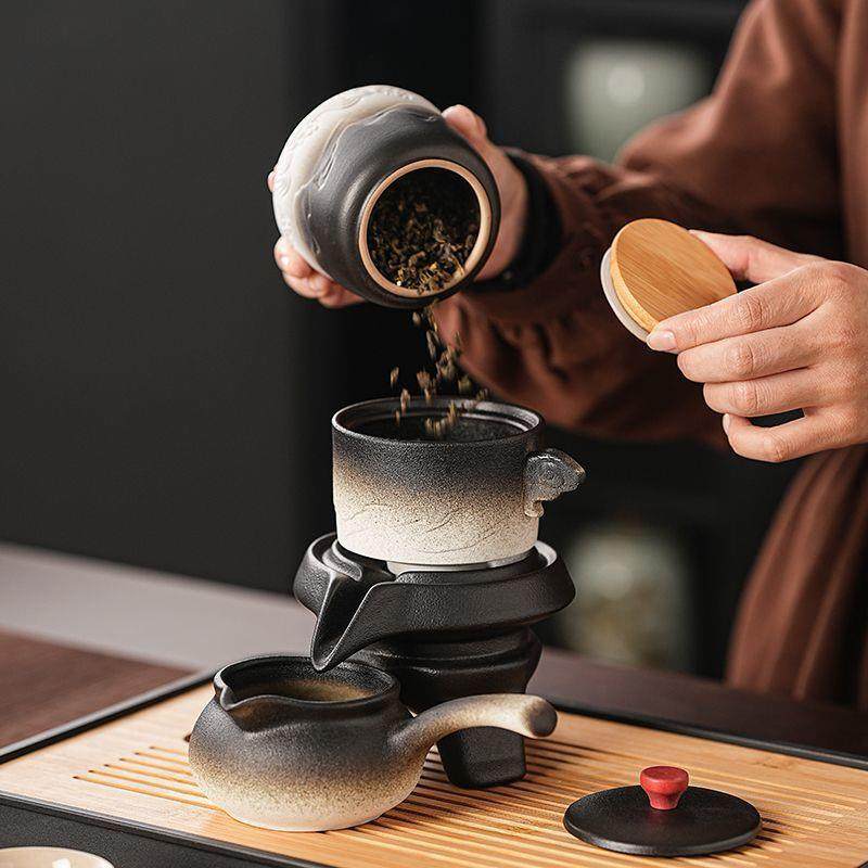 自动2024功夫套装新款懒人陶瓷轻奢茶壶茶具家用神器石磨旋转泡茶,模玩/动漫/周边/娃圈三坑/桌游,模型制作工具/辅料耗材,淘宝优惠券,粉丝福利购,淘宝优惠卷