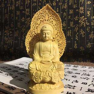 大叶黄杨木屏风释迦家具摆饰摆件客厅书房玄光装饰工艺品厂供应