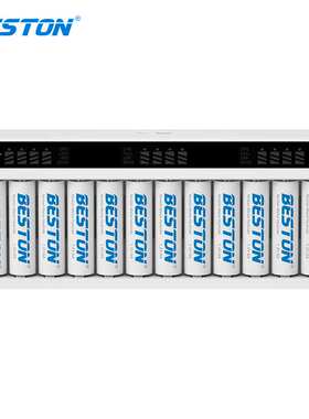 beston佰仕通12槽1.2V大容量电池镍氢款C9025L智能屏显快充充电器