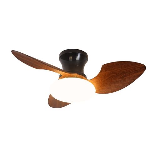 变频全光谱护眼智能吸顶风扇灯卧室家用吊扇灯复古风书房客餐厅灯