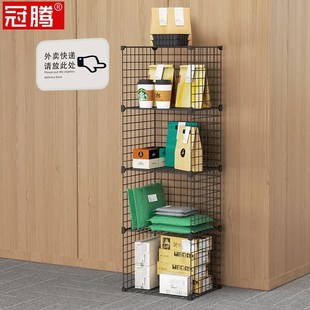 快递外卖放置处前台写字楼大厦包裹物品存放柜公司单位进门收纳架