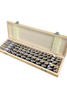 供应木工支罗钻头六角柄支罗5pcs木盒钻头套装