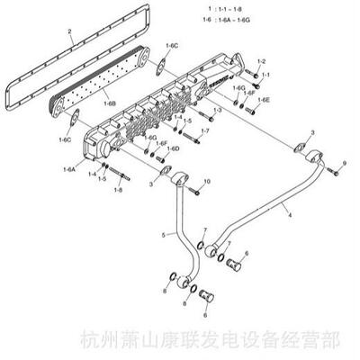 06.01923-3122螺栓组件PU126斗山