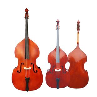 亮光哑光低音提琴倍大提琴贝斯原声实木初学者练习低音贝司4/4