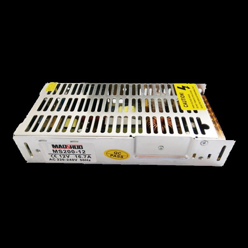 MS200-12/24 200W12sV16.7A开关电源24V8.33A变压器220V转12/24伏