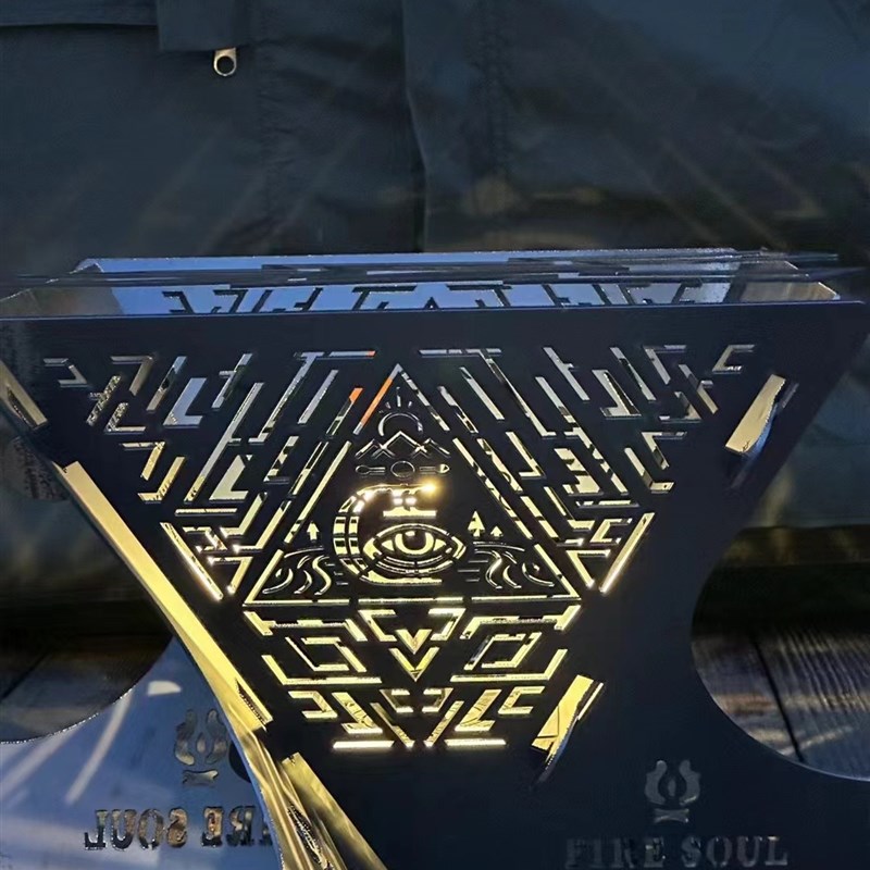 范途刻斯X系列X2折叠焚火台y户外露营取暖炉烧烤柴火炉网红烧烤架