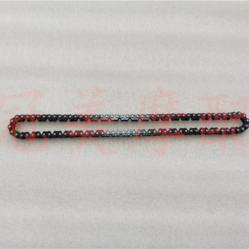 适用踏板摩托车HJ125T-9C/10A/10/16D时规链小链正时链条