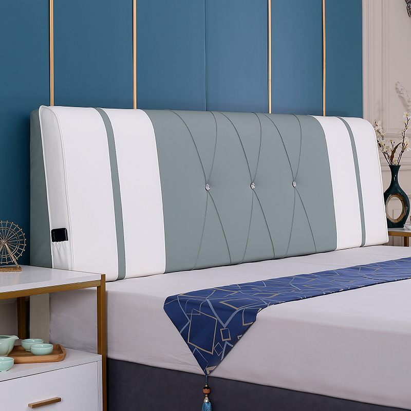 床头靠垫床头板软包n套罩海绵大靠枕靠背垫榻榻米无床头自粘可拆