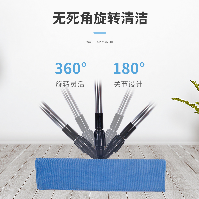 无尘车间a专用拖把 洁净区防静电无尘拖把工厂洁净室平板洁净拖把