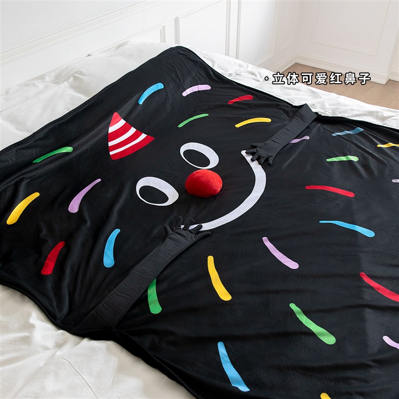 人间八月八丨砰砰双层r沙发抱抱毯午休空调毯盖毯单双人法兰绒毯