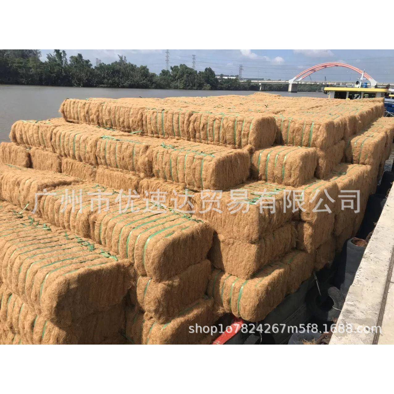 椰丝毯植物纤维网植草护坡用抗冲生物毯椰丝毯护坡用的草籽网生态