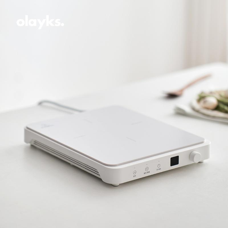 olayks欧莱克电磁炉家用大功率爆炒菜多功能煎蒸煮一体火锅防干烧
