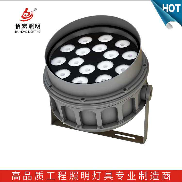 LED投光灯6W12W18W36W户外楼体公园防水照树灯庭院建筑亮化照明灯