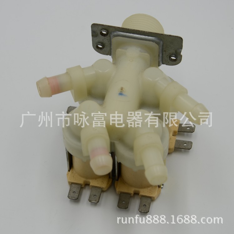 适用于LG洗衣机进水阀 5220FR2008M四头进水电磁阀 配件滚筒