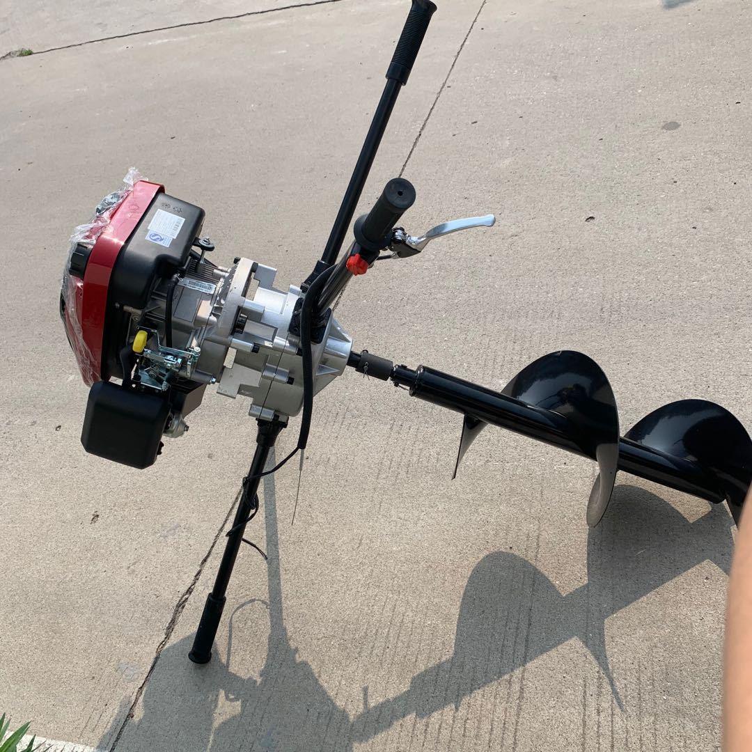 手提式汽油挖坑机单人操作种树钻地机果园果树种植挖坑机价格