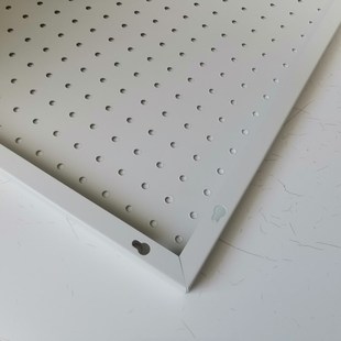 长形孔洞洞板可定制餐边柜厨房壁挂收纳置物展示架免打孔金属挂板