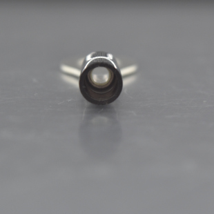 线耳RV3.5 8紫铜圆形预绝缘接线端头50个冷压铜端子OT接线铜鼻鼻