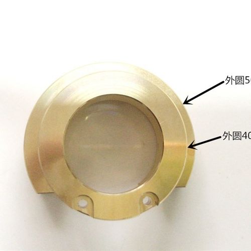 TRX4桥边配重块 初级款G2 123g 转向铜块 黄铜N配重 #GAX0045B