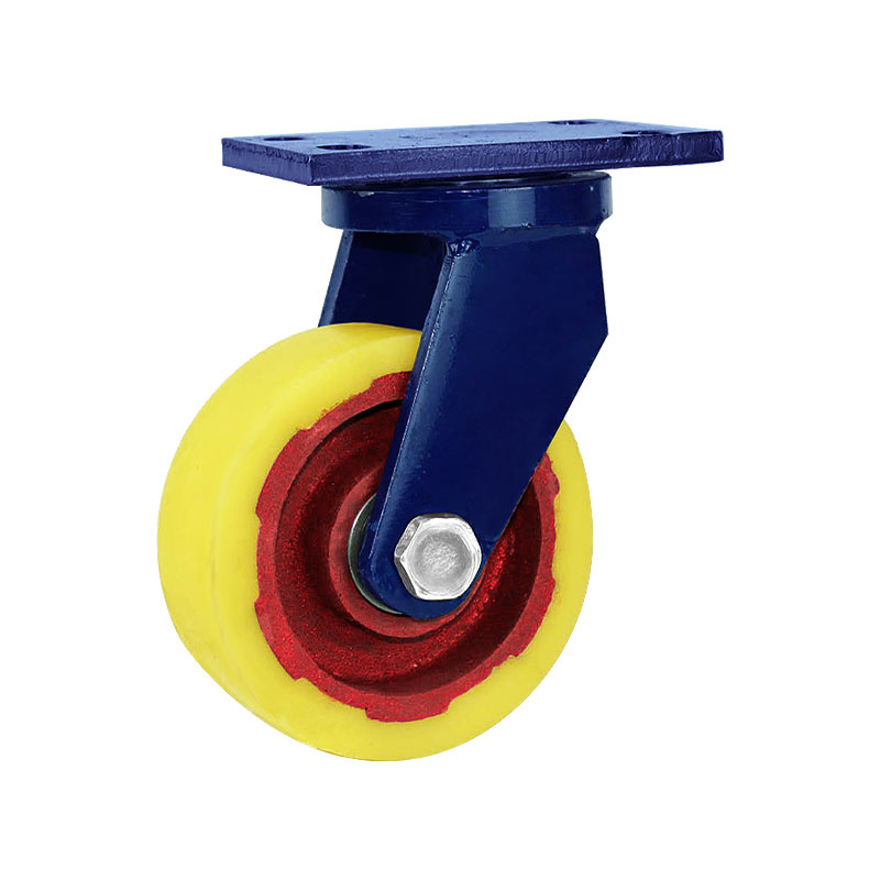 超重型万向轮重型铁芯尼龙轮手推平z板车4寸5寸6寸8寸10寸12寸脚