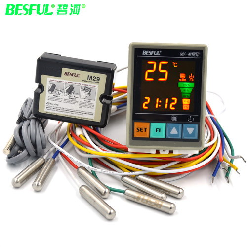 BF-3030太阳液热动温控器全自泵定时控温水温能位水位控制器